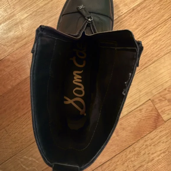 Sam Edelman Black Leather Boots - Picture 4 of 7